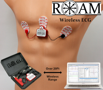 人体无线心电、肌电、脑电测量